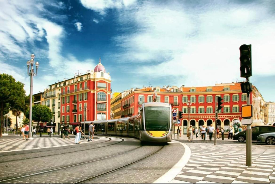 Joli Studio Avec Terrasse Apartman Nizza Kültér fotó